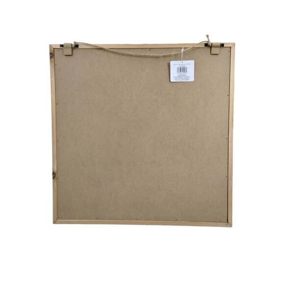 Place and Time There is No Place Like Fall 16 x 16 inch Wooden Sign (New) - Picture 2 of 4